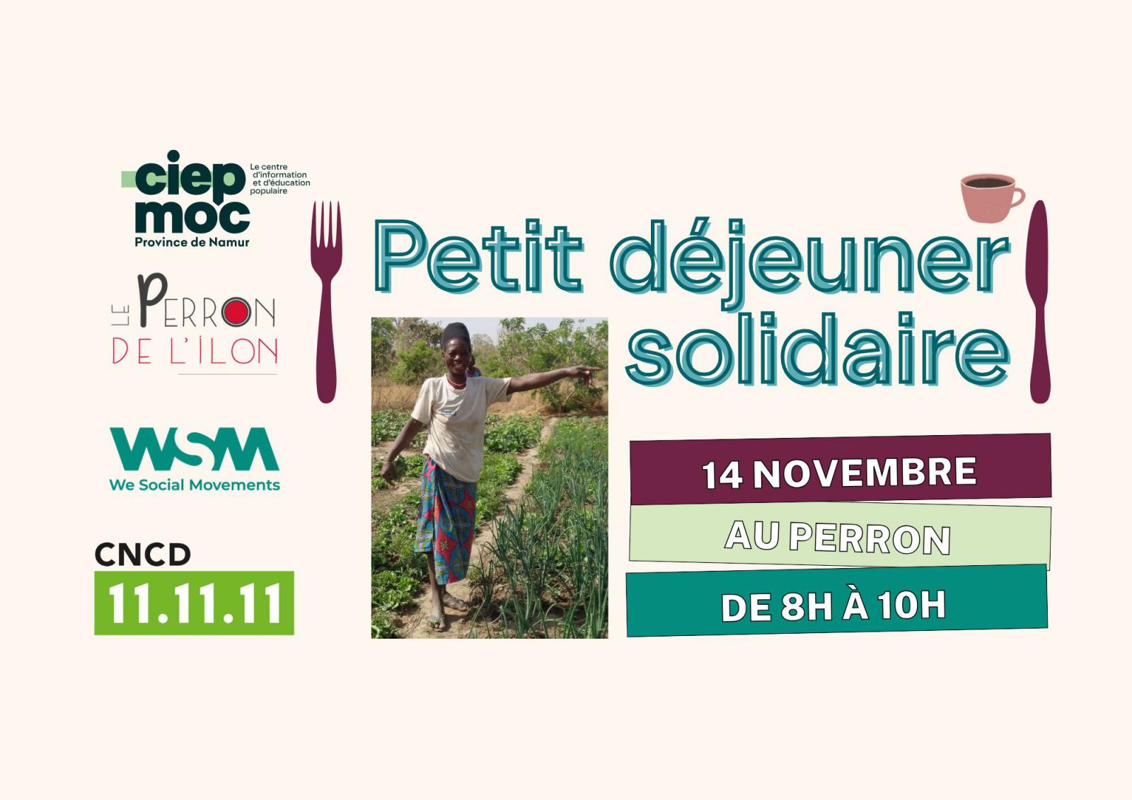 Je réserve des places pour le petit dej !